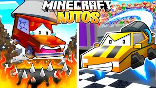 SOBREVIVÍ 100 DÍAS como un AUTOS en MINECRAFT HARDCORE [upl. by Enrico552]