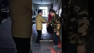 Bajiquan training kungfuskills martialarts [upl. by Nirhtak]