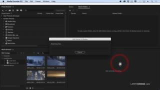 Stitching Multiple Files Into One Adobe Media Encoder [upl. by Vitek730]