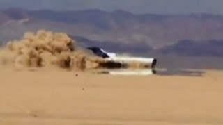 Boeing 727 jet crashed deliberately into Mexican desert [upl. by Ornie]