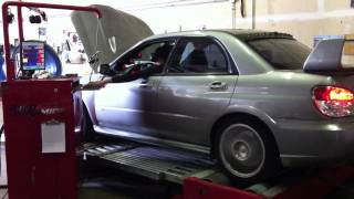 2007 WRX STI Limited Stage 2 DYNO [upl. by Wardle402]