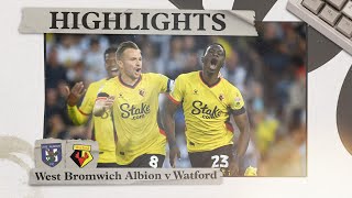 Ismaïla Sarr Scores From His OWN HALF 😲  West Brom 11 Watford  Highlights [upl. by Giuliana]