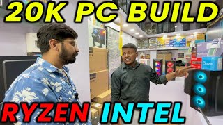 20K Best Budget Gaming Pc Build nehru place delhi [upl. by Jacqueline]