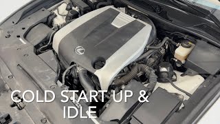 Toyota 2GRFSE start and idle [upl. by Ari]