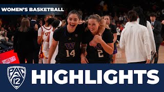 Washington vs No 11 USC Womens Basketball Highlights  202324 Season [upl. by Anay202]