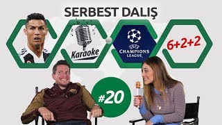 Serbest Dalış  20 Bölüm  Irmak Kazuk amp Merve Toy  Ronaldo  Karaoke  622 [upl. by Dihaz]