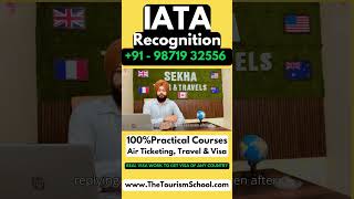 IATA Recognition Certification for IATA Recognition Air Ticketing Practical Courses Tourism School [upl. by Ijar]