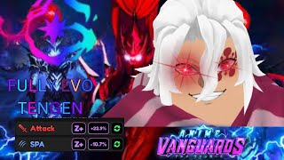 EVOLVING THE 001 ETHEREAL TENGEN IN ANIME VANGUARDS [upl. by Aissac]