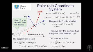 Particle kinematics radial and normal coordinates [upl. by Azar]