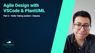 PlantUML with VS Code  creating a Classes Diagram Part 2 [upl. by Aihn]