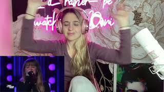 Kelly Clarkson  Wide Awake Katy Perry Cover  Reaction Video [upl. by Nomelif965]