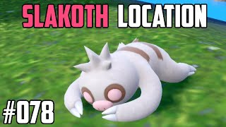 How to Catch Slakoth  Pokémon Scarlet amp Violet [upl. by Arbrab984]