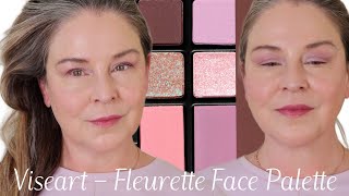 Viseart Fleurette Face Palette  Amour  A mellow video amp an ethereal lilac Spring look [upl. by Corbett]