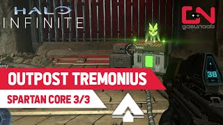 Outpost Tremonius SPARTAN CORE Locations in Halo Infinite [upl. by Youngran]