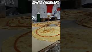 Famous chicken rolls streetfood chickenroll food fastfood shorts [upl. by Nodrog]