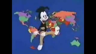 Animaniacs Nations Of The World By Yakko Warner Subtitles Instrumental [upl. by Adnwahs]