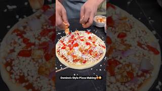 Dominos style pizza recipe  food vlogs shorts shortsfeed pizza food [upl. by Terry]