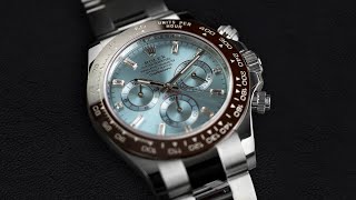 The incredible 116506 Platinum Baguette Diamond Rolex Daytona [upl. by Odella]