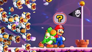 Can You Beat Mario Wonder Without Pressing ANY Buttons [upl. by Neils]