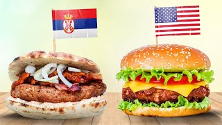 Najbolja Pljeskavica VS Najbolji Burger NA SVETU [upl. by Rimidalb]