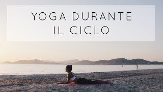 Yoga durante il ciclo 15 minuti di relax [upl. by Nesaj858]