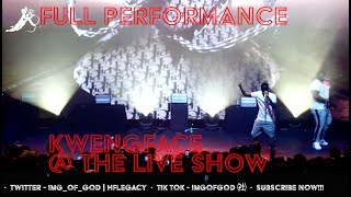 Kwengface  Full Performance  The Live Show In London [upl. by Einafpets]