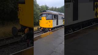 26 007 roars out of Rawtenstall locomotive railway class26 trainspotting thrash britishrail [upl. by Enautna680]