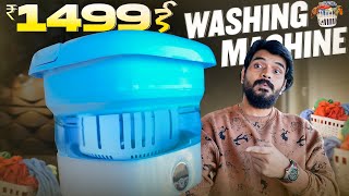 I Tested This Portable Washing Machine 🤯  In Telugu [upl. by Wolsniw442]