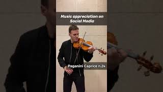 Music on social media  Paganini Vs Britney Spears unfair battle violin music socialmedia [upl. by Sorac334]