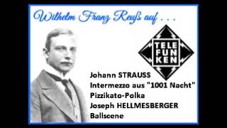 Johann Strauss Intermezzo  PizzikatoPolka  Joseph Hellmesberger Ballscene [upl. by Einial310]