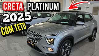 CRETA PLATINUM SAFETY 2025 PREÇO E AVALIAÇÃO [upl. by Georges686]