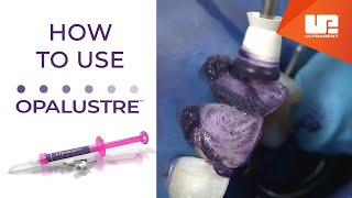 How To Use Opalustre™  Chemical and Mechanical Abrasion Slurry from Opalescence™ Tooth Whitening [upl. by Adlez669]