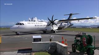 Air New Zealand ATR 72600 landing Gisborne Airport [upl. by Leugimesoj]