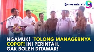 MURKA Detikdetik Mentan Andi Amran Langsung Copot di Tempat Pejabat Pupuk Indonesia  NTV [upl. by Igal541]