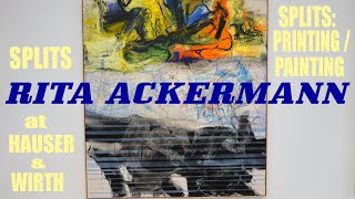 Rita Ackermann SPLITS at HAUSER amp WIRTH [upl. by Enotna]