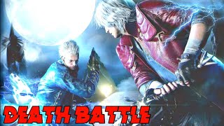 dante vs vergil  epic fight battle Dissidia 012 [upl. by Arayc]