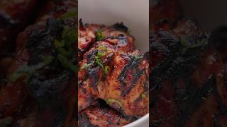 How to grill delicious chicken thighs using snsgrills charcoal baskets [upl. by Khalil]