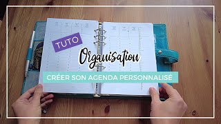 Organisation  Comment créer son planner personnalisé avec Agendio [upl. by Ambrosia]