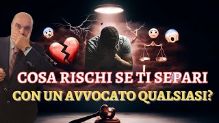 ⚠️Cosa 𝐑𝐈𝐒𝐂𝐇𝐈 se ti 𝐒𝐄𝐏𝐀𝐑𝐈con un Avvocato qualsiasi😱 [upl. by Namra]