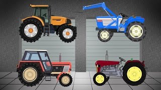 Garage  Agricultural Machinery  Construction and Application of Tractors and Agricultural Machines [upl. by Marmawke]