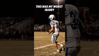 Worst injury ever remix florida football d1 americanfootball sports highschoolfootball [upl. by Razaele]