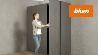 REVEGO uno  Pocket system for single door applications  Blum [upl. by Gilemette83]