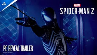 Marvels SpiderMan 2  Announce Trailer  PC Games [upl. by Kcirdle210]