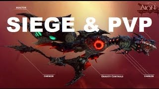 Aion 45 Aethertech DarkactionMKII PvPSieges [upl. by Idissac]