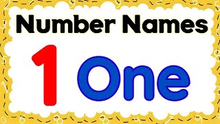 Number names  Number Names 1 10  Number spelling  Learn Numbers  Numbers 1 to 10  numbername [upl. by Navy784]