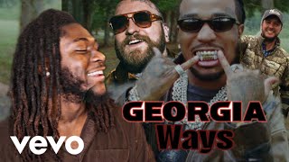 STATE OF GEORGIA GOT THEM A BANGER   Quavo Luke Bryan and Teddy Swims  Georgia Ways [upl. by Yrro]