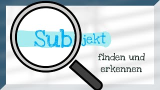 Latein  👓 Subjekt finden und erkennen 4 Tipps [upl. by Rakel207]