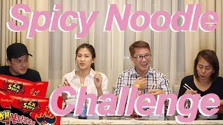 EXTREME NUCLEAR SPICY RAMEN NOODLES CHALLENGE [upl. by Calandria]