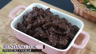 RENDANG TOK PRESSURE COOKER  Menu Wajib Hari Raya [upl. by Winikka]