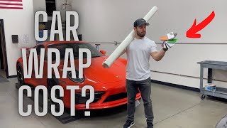 How Much Does it Cost to Wrap a Car [upl. by Yauq]